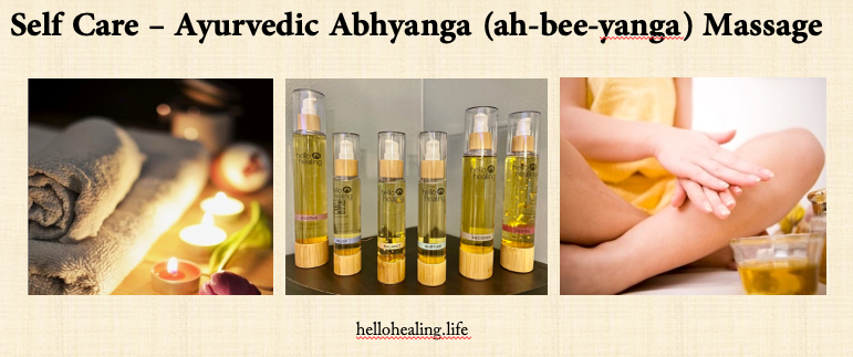 Do YOU in June: DIY Abhyanga (ah-bee-yanga) Self Massage